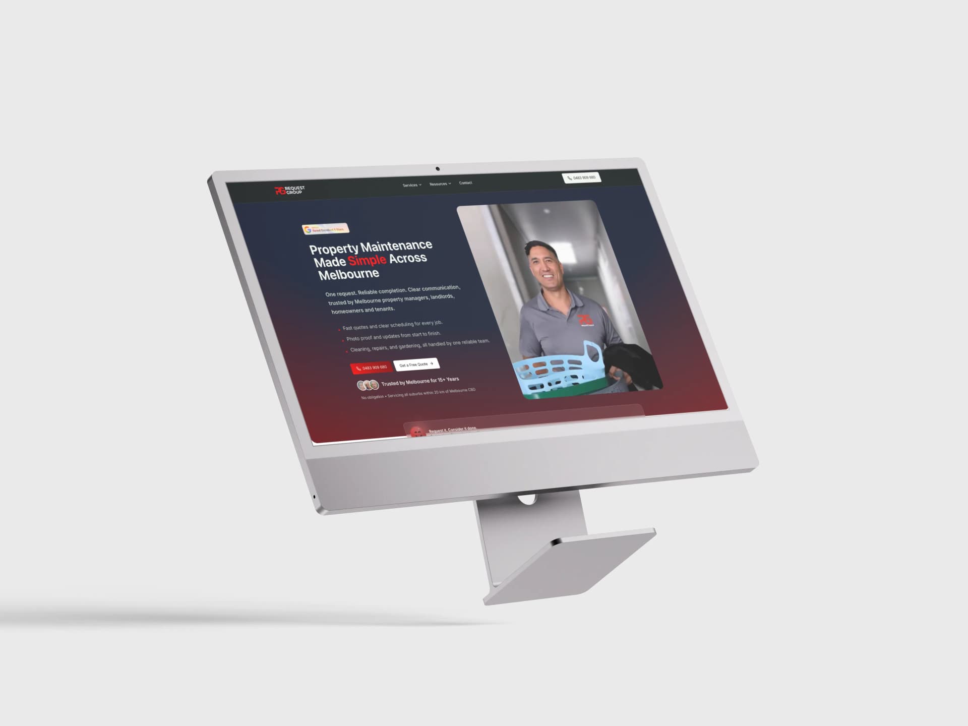 Request Group mockup